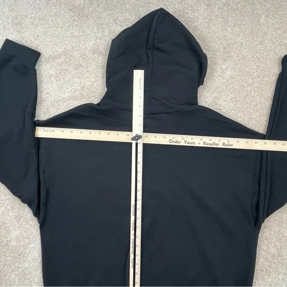 Grunt Style Hoodie Large Black Pullover American Flag Logo Patriotic Casual Men - Picture 12 of 15